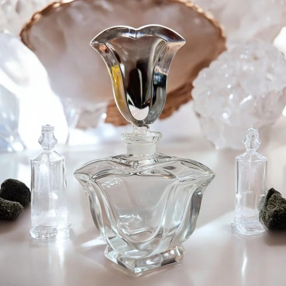Bavarian Crystal Perfume Bottle - Picture 7 of 13